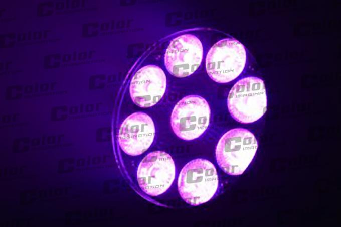 le pair de 15W 5 in-1 LED RGBAW DMX512 LED peut des lumières pour le petit studio des concerts/TV